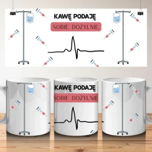 Kawę podaję sobie dożylnie