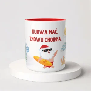 Kurwa mać. Znowu choinka.