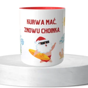 Kurwa mać. Znowu choinka.