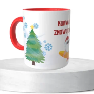 Kurwa mać. Znowu choinka.