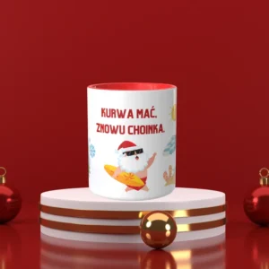 Kurwa mać. Znowu choinka.