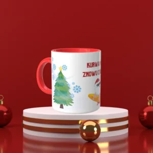 Kurwa mać. Znowu choinka.