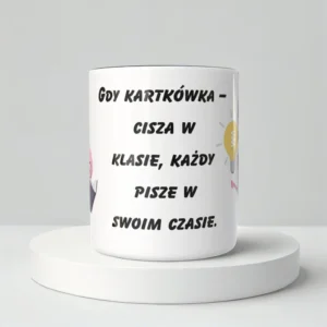 Gdy kartkówka - cisza w klasie