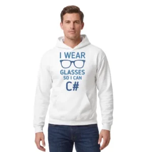 I wear glasses