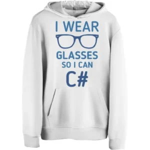 I wear glasses
