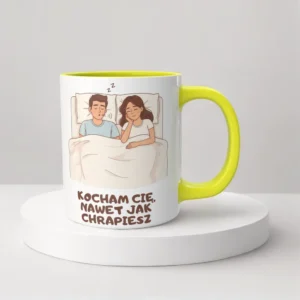 Kocham Cię, nawet jak chrapiesz