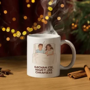 Kocham Cię, nawet jak chrapiesz