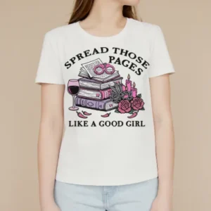 Spread those pages like a good girl