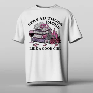 Spread those pages like a good girl