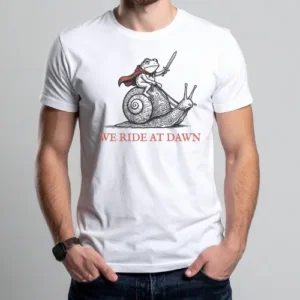We ride at dawn