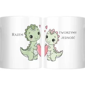Zestaw 2 Kubków Dinozaury